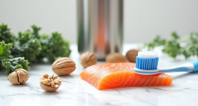 exercise and omega 3s improve teeth