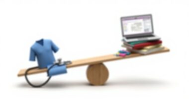 nursing and study balance