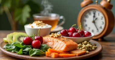 diet impacts sleep quality