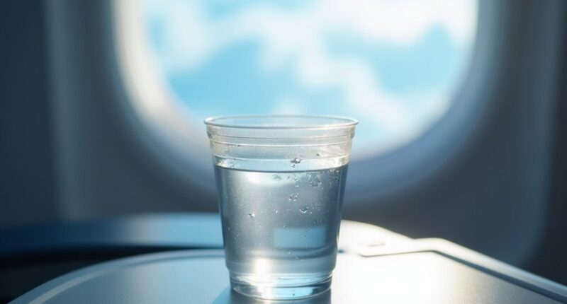 in flight beverage safety concerns