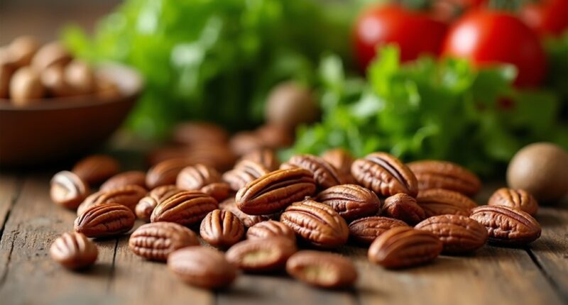 pecans enhance heart health