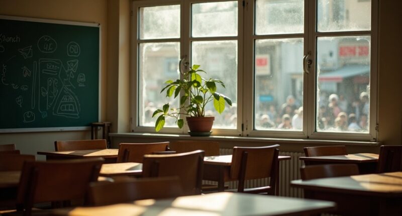 teachers resilience during conflict