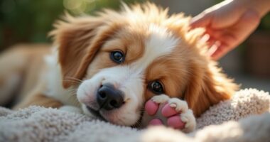 therapy dogs petting importance